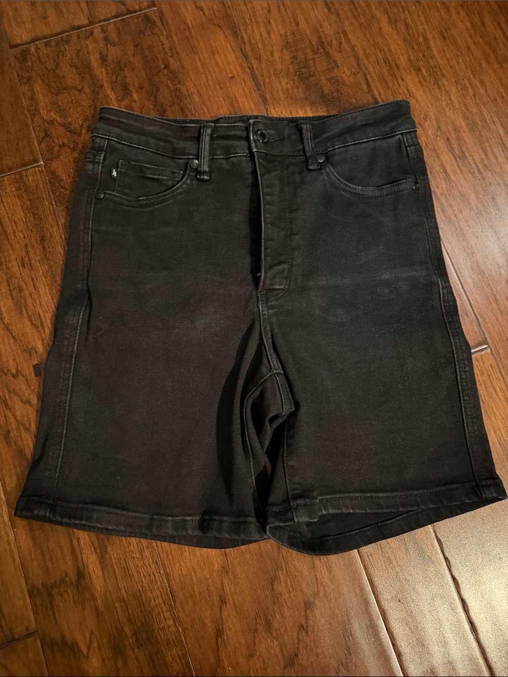 Judy Blue Black Denim Jean Shorts